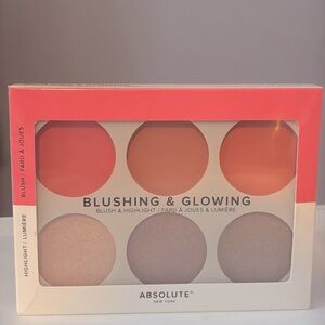 Absolute New York Blushing & Glowing Blush and Highlight 6-Piece Set